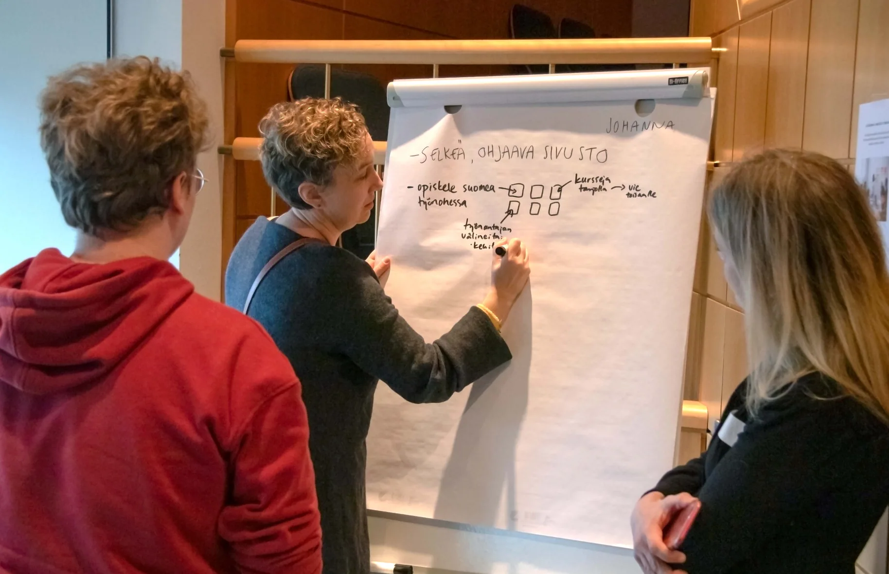 Kielibuustin ensimmäinen kokoontuminen syksyllä 2021